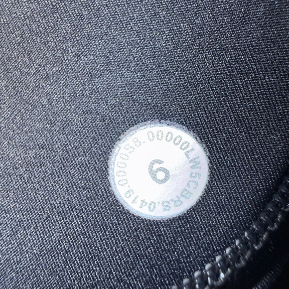 Lululemon Speed Wunder Tight Speckle Shine
Black Deep Coal Silver Legging Sz 6 - Picture 5 of 5